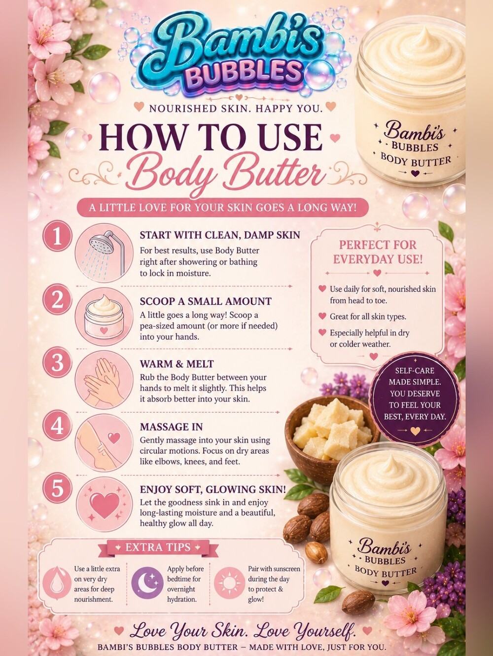 Low Stock! 4oz Summer Triple Body Butter Assorted Scents Available - Picture 13 of 15